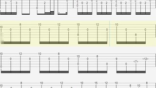 【Tab Gitar Gaya Jari】 Tampilan terbelah dewi