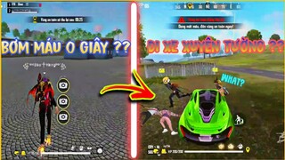 Free Fire Bug chạy bơm máu 0s ??, Đi xe xuyên tường cực bá | Top 2 Bug and trick free fire