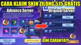 CARA KLAIM LANGSUNG SKIN ZILONG 515 MLBB GRATIS DARI EVENG 515 ALL STAR!! GINI CARA AMBIL SKINNYA