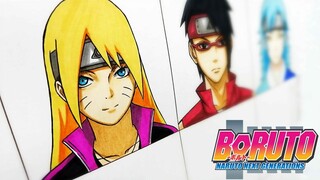 Drawing Boruto as a Girl Part 1 | Gender Swap | Naruto ナルト| #61