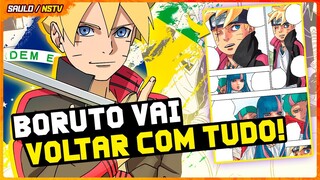 HYPE MÁXIMO❗ BORUTO VAI VOLTAR COM TUDO COM VITÓRIA BRASILEIRA❗