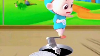 小猫咪掉陷阱里了！