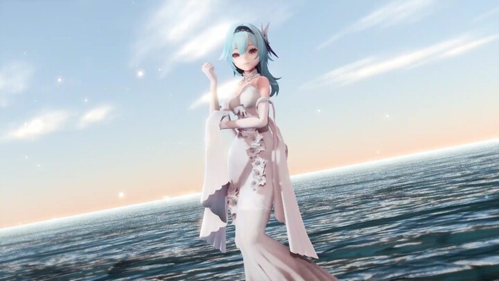 MMD/原神/优菈 还是老婆的笑容最可爱啦