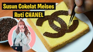 Roti Mahal - Susun Cokelat Meises Menjadi CHANEL | Sprinkles Art