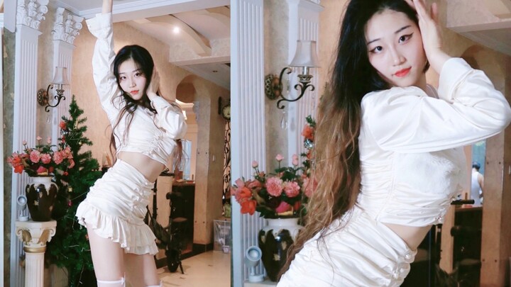 [Vertical] A beautiful set of pure white stage costumes! LATATA-GIDLE performs a Korean dance cover