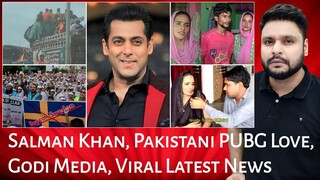 Salman Khan | Seema Haider | Pakistani PUBG Love | Godi Media | Viral Latest News | MrReactionWala