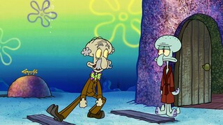Squidward's father finally appeared. He is humorous and witty, just like a brother to Pink and Yello