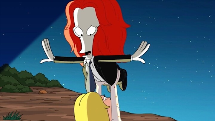 [Shrimp Says: American Dad] Untuk menghadiri pemakaman, Xiao Hui berlatih menari dengan Francine sel
