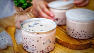 MILO JELLY SAGU MUTIARA! DESSERT KEKINIAN | MENU RESEP TAKJIL | IDE JUALAN TAKJIL