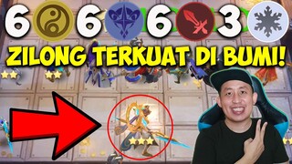 ZILONG TRIPLE SIX 6 ASTRO 6 WM 6 CADIA! INI BARU KOMBO META TERBAIK! | Magic Chess Indonesia