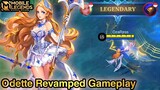 Odette Revamped Gameplay - Mobile Legends Bang Bang