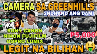 SECONDHAND CAMERA ORIGINAL DAMING STOCKS! SONY NIKON CANON FUJIFILM GoPRO,LEGIT sa GREENHILLS