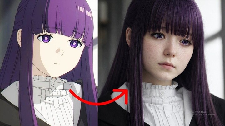 [AI-Generated] Realistic Portraits of “Frieren: Beyond Journey’s End” Main Characters | Created by A