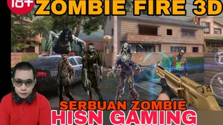 game zombie fire 3D,  serbuan zombie
