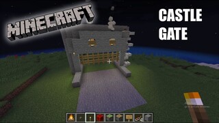 Tutorial How to Make Castle Gate 🏰 in Minecraft 1.18