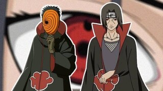 Apa yang terjadi jika itachi tau kalau pria bertopeng yang ada di akatsuki adalah obito