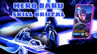 REVIEW HERO+SKIN BARU NOLAN | EFEK SKIN BASIC NYA UDAH KERENN | BANTAI