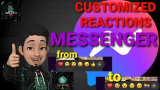 HOW TO CUSTOMIZE MESSENGER REACTIONS | SELECT YOUR FAVORITE EMOJIS