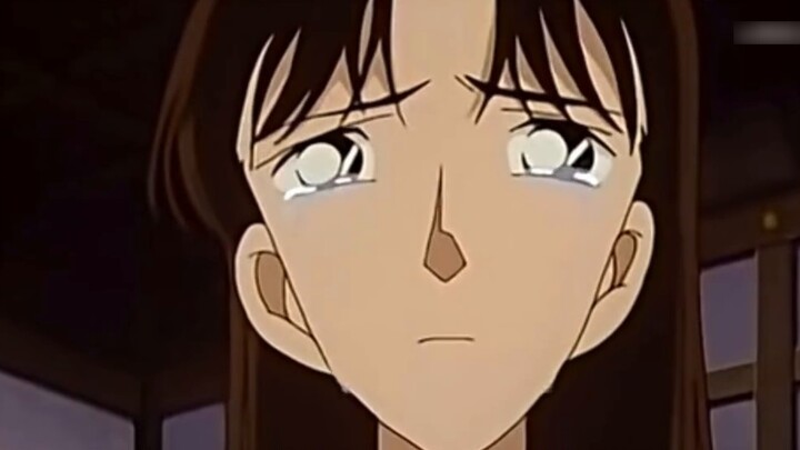 【كلمات جريمة أنثوية لكونان】《الاستماع إلى المطر ليلاً خارج السقيفة في الجبل》：الزهور تتساقط، كم من الن