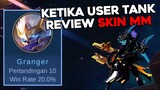 Ketika User Tank Pake Marksman. Serasa Pengen Bukain Map Mulu - Review Skin Granger Starfall Knight