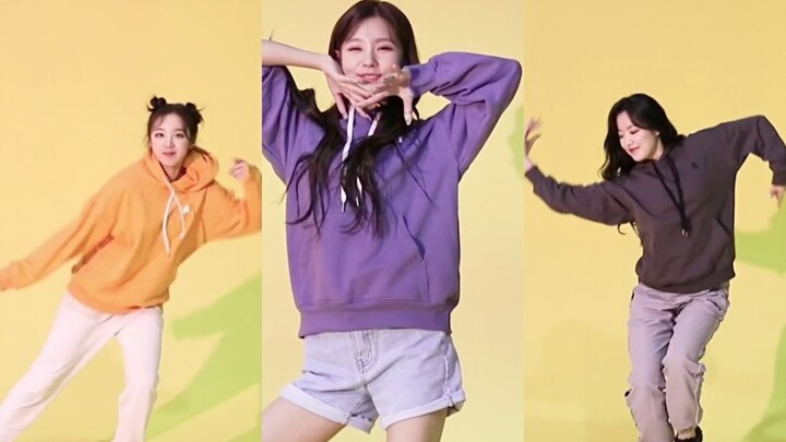 (G)I-DLE AKIII CLASSIC主打标志性舞蹈动作接力