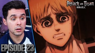 "ARMIN IS GOING THROUGH IT" Attack On Titan Season 4 Part 2 Episode 23 REACTION!