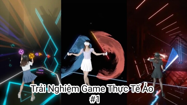 [ 抖音 ] Trải Nghiệm Game Thực Tế Ảo Với Tiểu Tỷ Tỷ