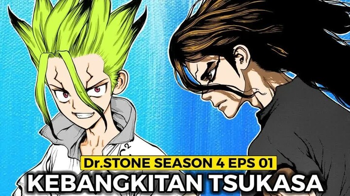 Dr.Stone Season 4 Episode 01  -  Kebangkitan Tsukasa Ksatria Terkuat Kerajaan Sains
