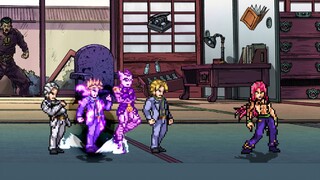 [MUGEN]Yoshikage Kira cố gắng chống lại hệ thống làm việc 996