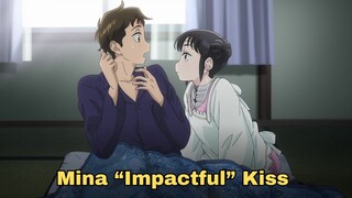Takuma Gets A ‘Deadly Kiss’ From Mina : My Wife Has No Emotion - Anime Recap