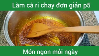 Làm cà ri chay p5