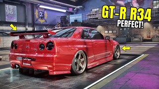 Need for Speed Heat Gameplay - 950HP+ NISSAN SKYLINE GT-R R34 V-SPEC Customization | Max Build