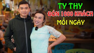 Ty Thy đón 1000 khách mỗi ngày nhờ bí quyết nấu cà ri  chuẩn vị Thái Lan - Ty Thy Vlog Gỏi đu đủ