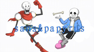 [Drawing] Sans & Papyrus