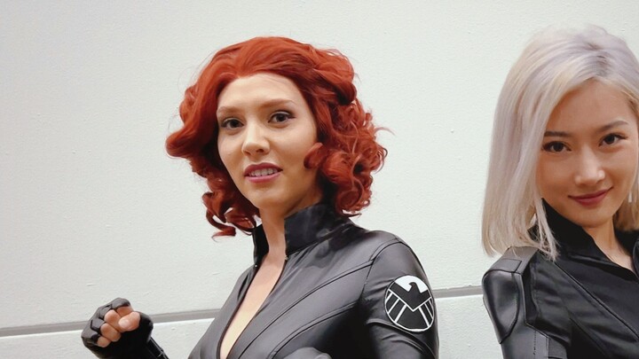 โดน Black Widow เตะครั้งแรกเมื่อไม่มีประสบการณ์ที่ Comic Con! ? ?