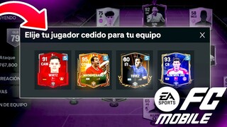 ME DAN UN JUGADOR CEDIDO EN FC MOBILE 24  🛠 RECONSTRUYENDO MI EQUIPO CON UN TOTY !!!