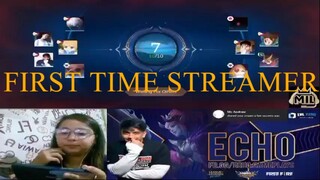 FIRST TIME MAG STREAM BE LIKE