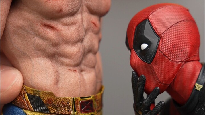 You’re telling me this muscular physique is actually all soft?！