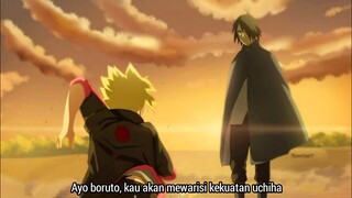 SASUKE BERHASIL MEWARISKAN KEKUATANNYA KEPADA BORUTO DIMASA DEPAN - BORUTO EPISODE 307 SUB INDO