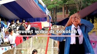 event wibu di sekolah man 21 makassar