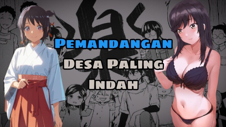 3 Anime Dengan Pemandangan Desa Yang Indah