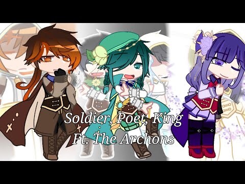 Soldier, Poet, King | Genshin Impact | The Archons | Ft. Lunime | • Stralix •
