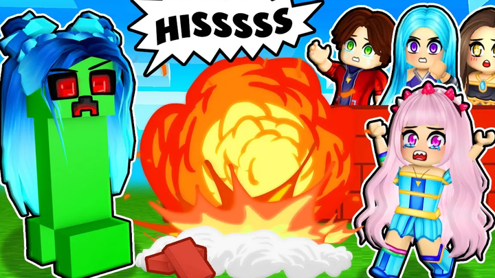 ฉันคือครีปเปอร์มายคราฟใน Roblox!