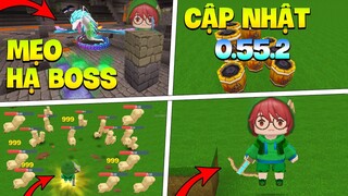 MINI WORLD: BẤT NGỜ CẬP NHẬT PHIÊN BẢN MỚI 0.52 VÀ MẸO HẠ BOSS KHÔNG MẤT MÁU