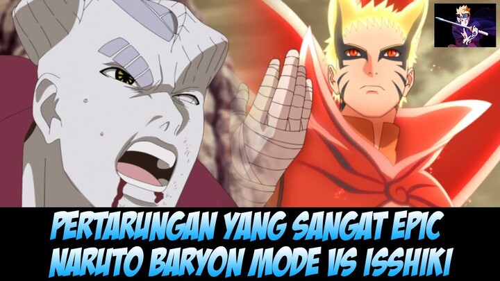 Pertarungan yang sangat Epic  - Naruto Baryon Mode vs Isshiki Otsutsuki