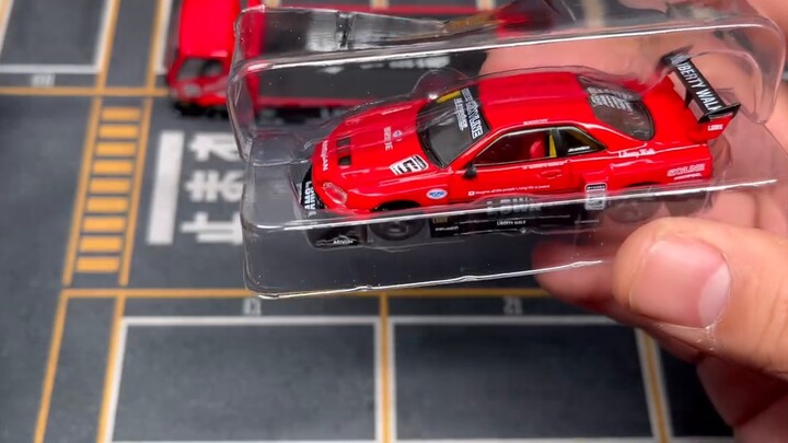 Silhouettes are coming! MiniGT No. 843! Nissan LB-ER34! !