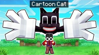 Attacked by CARTOON CAT in Minecraft!