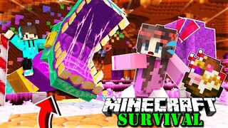 RAHASIA TERBAIK JINAKIN CACING PERMEN RAKSASA !! Minecraft Survival Bucin S4 [#34]