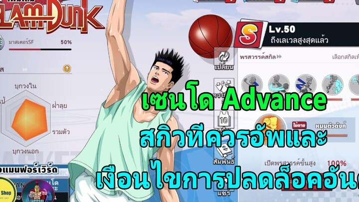 เงื่อนไขการปลดล็อคอัลติของเซนโดSlamDunk Mobile
