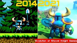 Evolution of Shovel Knight Games [2014-2021]